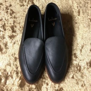 NWOT - Lulu’s - Black Leather Loafers - Size 6.5